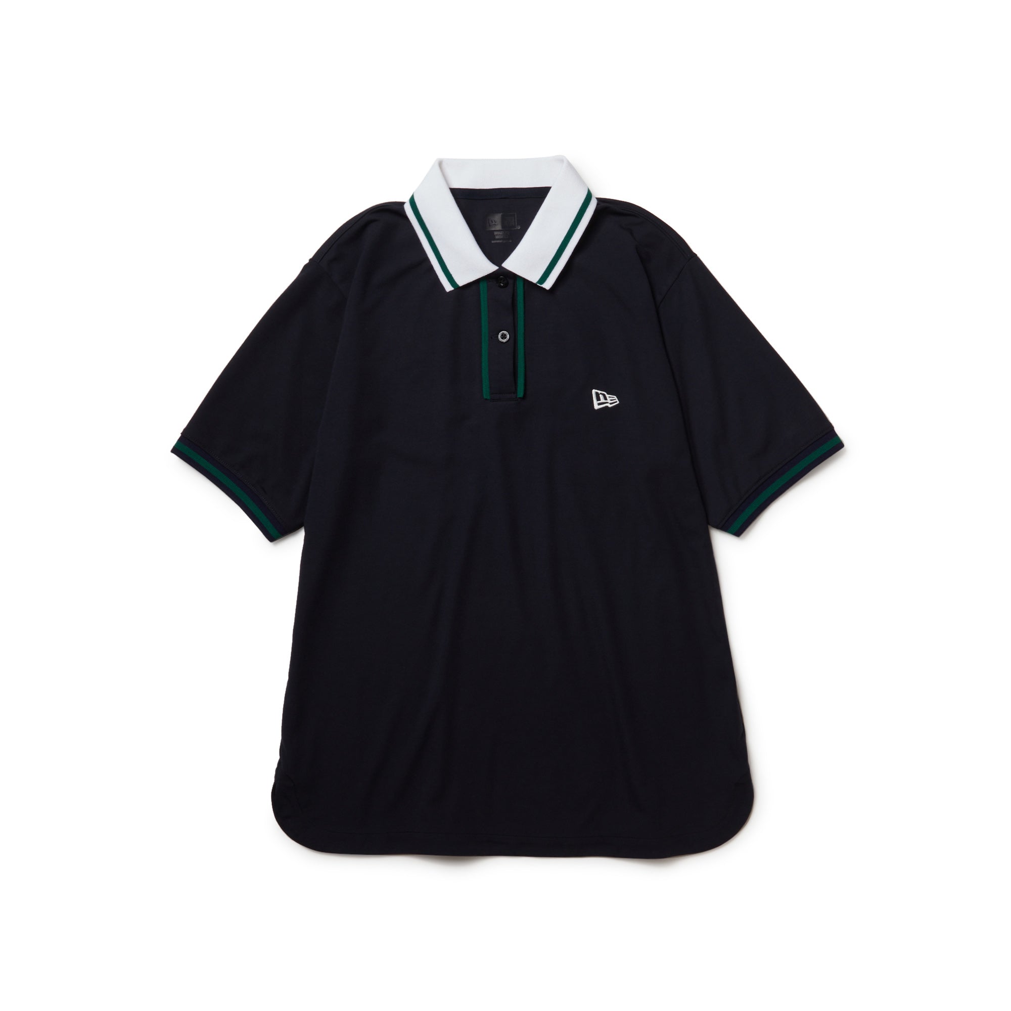 Women's 半袖 ポロシャツ Line ネイビー | ゴルフ | ニューエラ