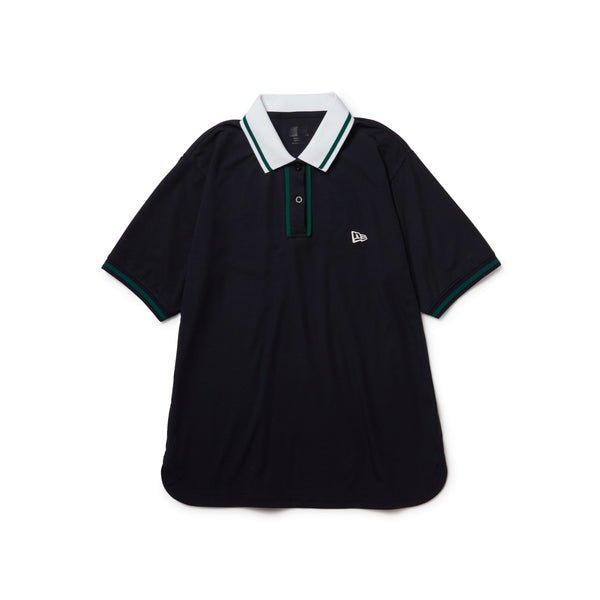 Women's 半袖 ポロシャツ Line ネイビー | ゴルフ | ニューエラ