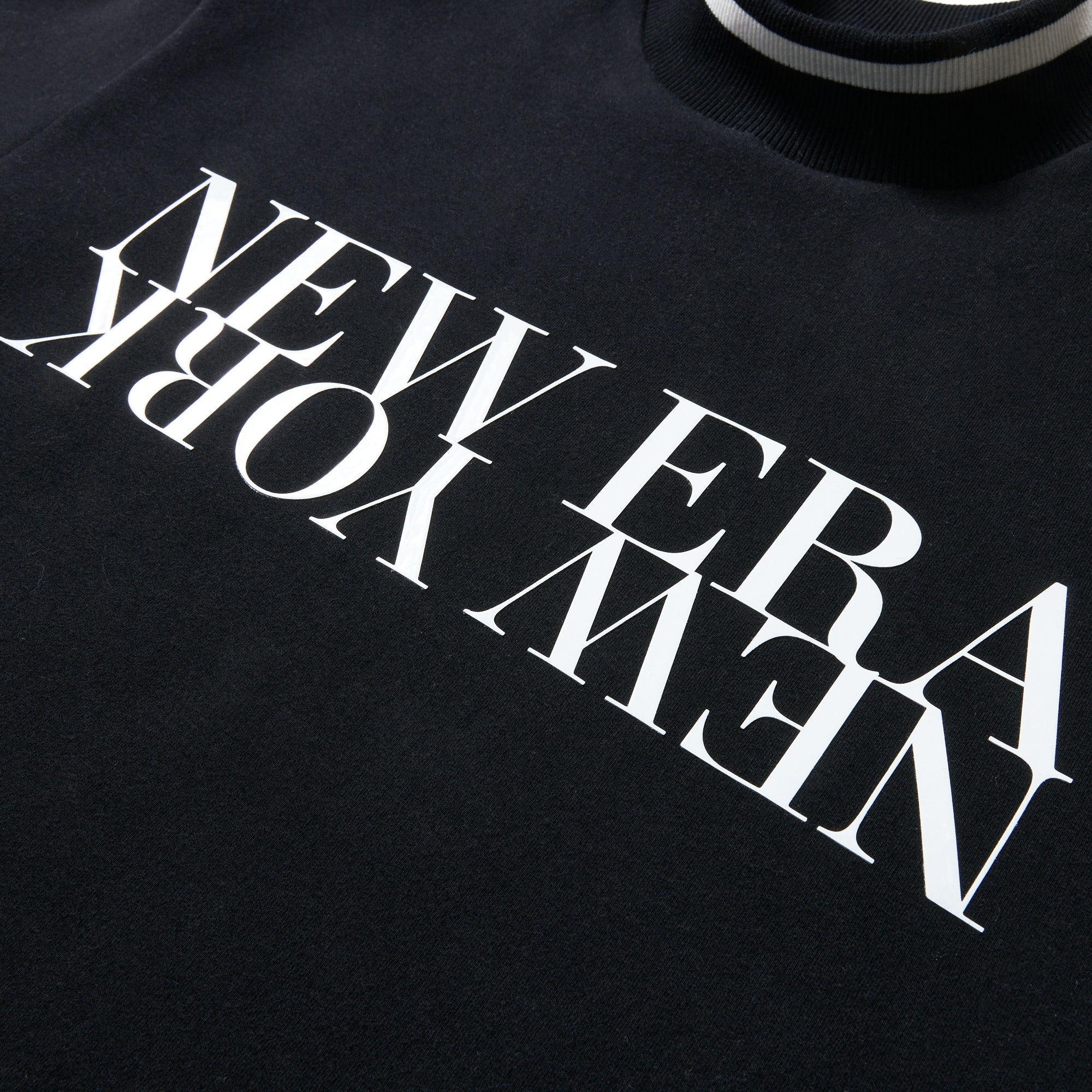 Women's テックスウェット モックネック NEW ERA NEW YORK ブラック | ゴルフ 5