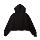 Women's テック スウェット ショート プルオーバーフーディー ブラック【Performance Apparel】 - 14312770 - S | NEW ERA ニューエラ公式オンラインストア