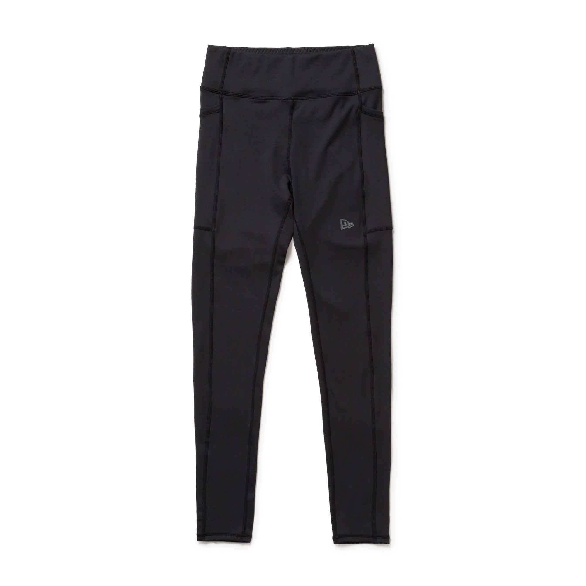 eLLa スカラップレギンスパンツ ブラック M