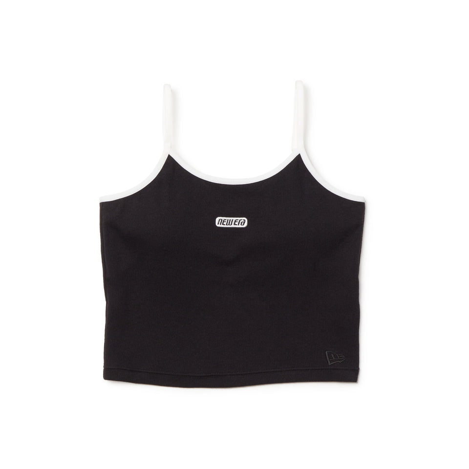 Women's リブ キャミソール Pill Logo ブラック - 14391915 - S | NEW ERA ニューエラ公式オンラインストア