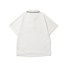 【ゴルフ】Women's 半袖 スキッパー ポロシャツ Seersucker ホワイト - 14391440 - S | NEW ERA ニューエラ公式オンラインストア