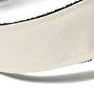 Women's サンバイザー Simple クロームホワイト | ゴルフ - 14668990 - OSFM | NEW ERA ニューエラ公式オンラインストア