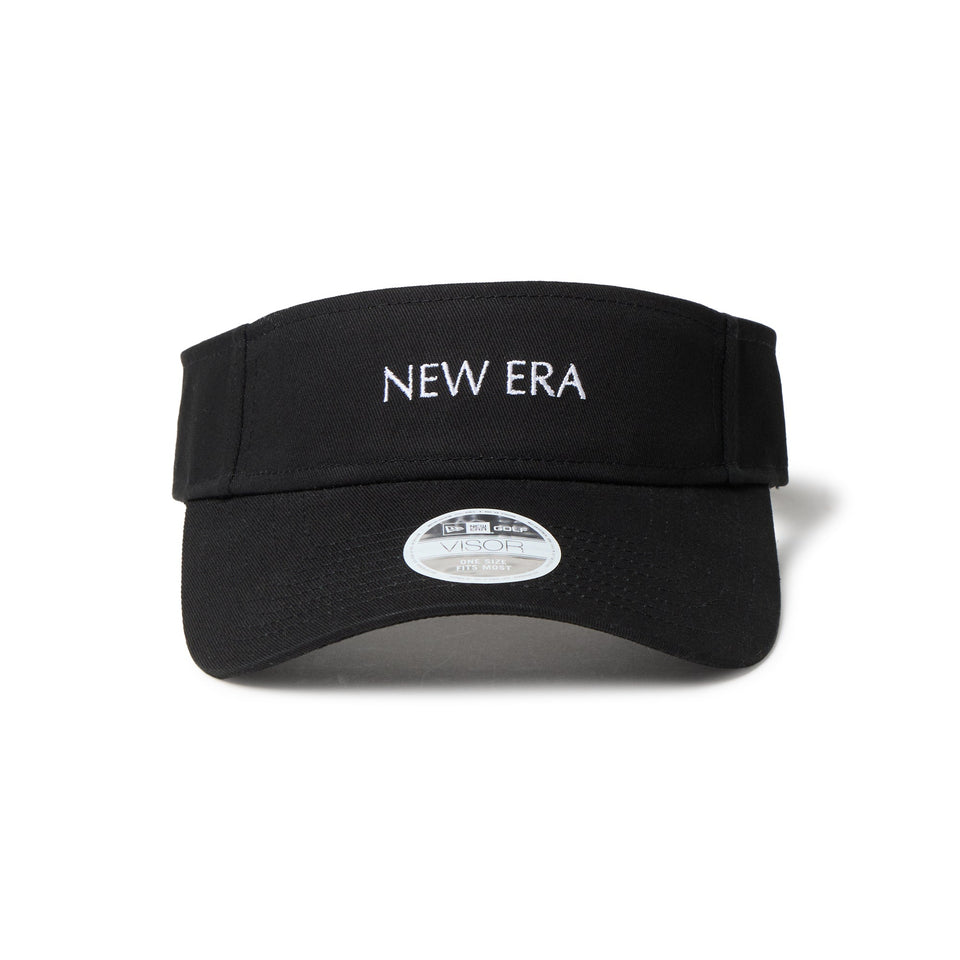 Women's サンバイザー Simple ブラック | ゴルフ - 14668991 - OSFM | NEW ERA ニューエラ公式オンラインストア