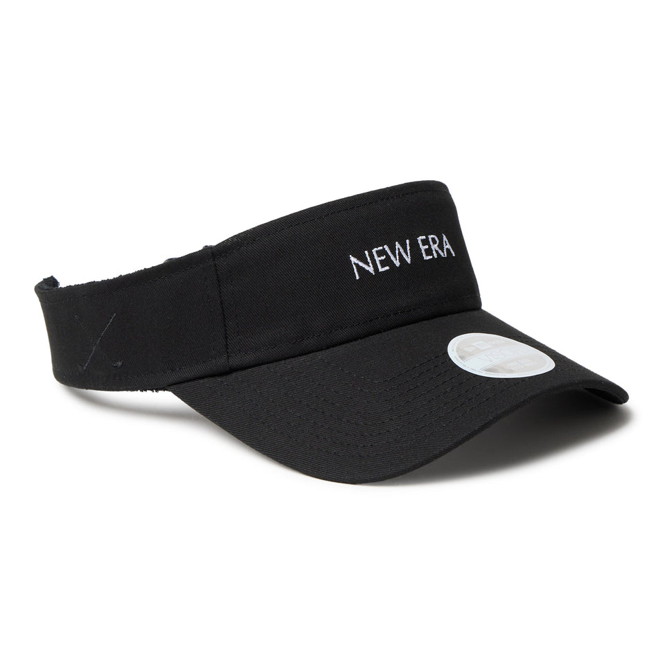 Women's サンバイザー Simple ブラック | ゴルフ - 14668991 - OSFM | NEW ERA ニューエラ公式オンラインストア