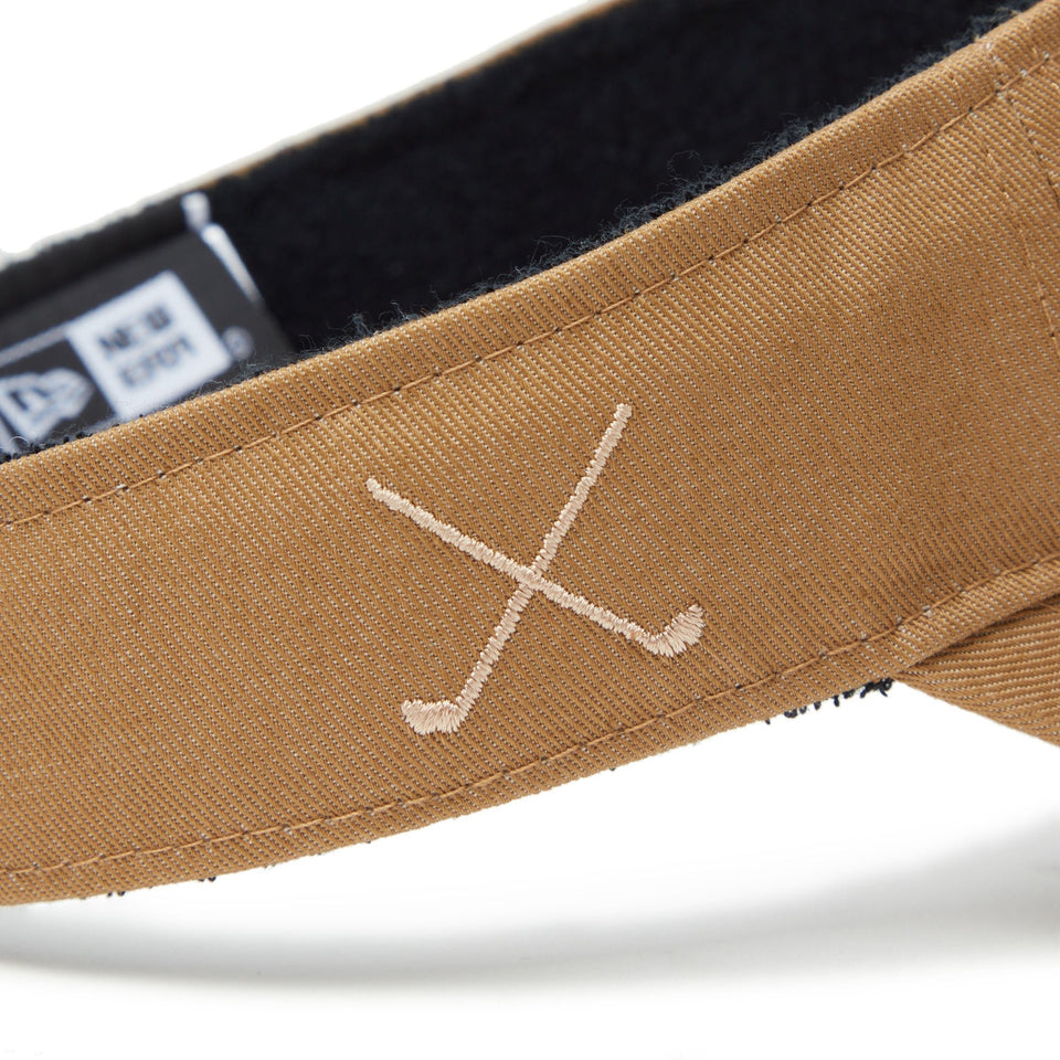 【ゴルフ】Women's サンバイザー ロングバイザー Sustainable Fabric デニム ベージュ - 14326184 - OSFM | NEW ERA ニューエラ公式オンラインストア