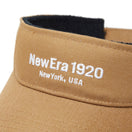 【ゴルフ】Women's サンバイザー ロングバイザー Sustainable Fabric デニム ベージュ - 14326184 - OSFM | NEW ERA ニューエラ公式オンラインストア