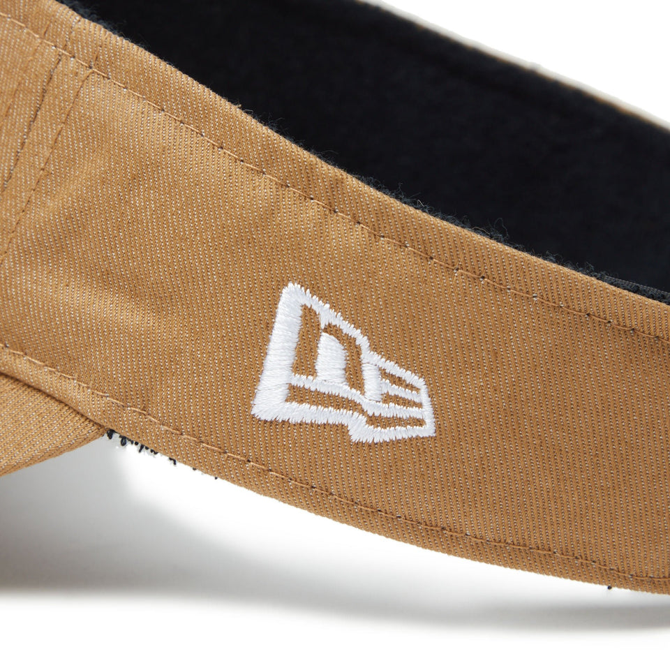 【ゴルフ】Women's サンバイザー ロングバイザー Sustainable Fabric デニム ベージュ - 14326184 - OSFM | NEW ERA ニューエラ公式オンラインストア