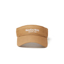 【ゴルフ】Women's サンバイザー ロングバイザー Sustainable Fabric デニム ベージュ - 14326184 - OSFM | NEW ERA ニューエラ公式オンラインストア