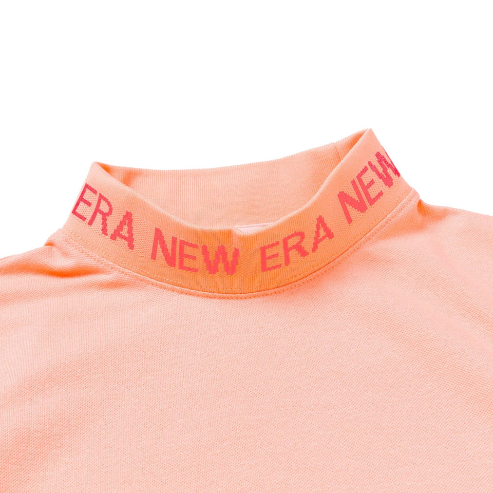 WOMEN'S 半袖 ミッドネック Tシャツ 紺野ゆり ペールコーラル