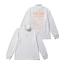 【ゴルフ】Women's ハイカラー 長袖 パフォーマンス Tシャツ スタッツ オフホワイト - 14326367 - S | NEW ERA ニューエラ公式オンラインストア