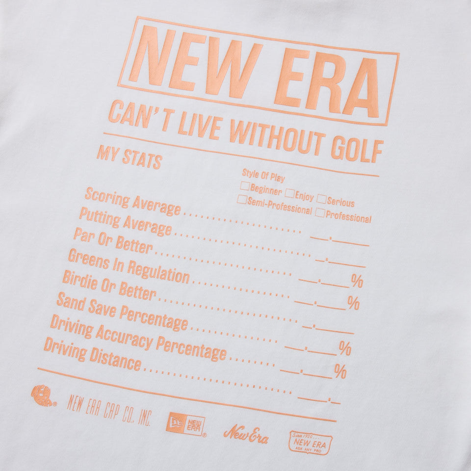【ゴルフ】Women's ハイカラー 長袖 パフォーマンス Tシャツ スタッツ オフホワイト - 14326367 - S | NEW ERA ニューエラ公式オンラインストア