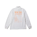 【ゴルフ】Women's ハイカラー 長袖 パフォーマンス Tシャツ スタッツ オフホワイト - 14326367 - S | NEW ERA ニューエラ公式オンラインストア