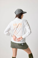 【ゴルフ】Women's ハイカラー 長袖 パフォーマンス Tシャツ スタッツ オフホワイト - 14326367 - S | NEW ERA ニューエラ公式オンラインストア