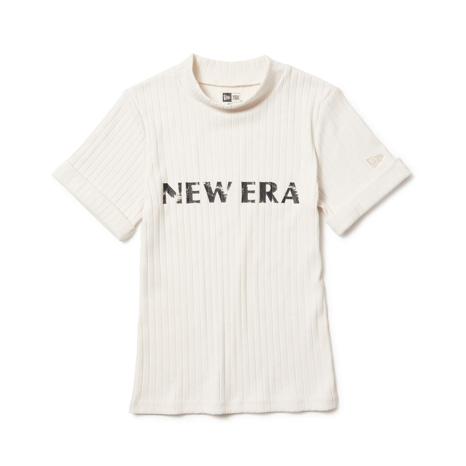 【ゴルフ】Women's 半袖 リブ ミッドネック Tシャツ パームツリー ホワイト - 14391457 - S | NEW ERA ニューエラ公式オンラインストア