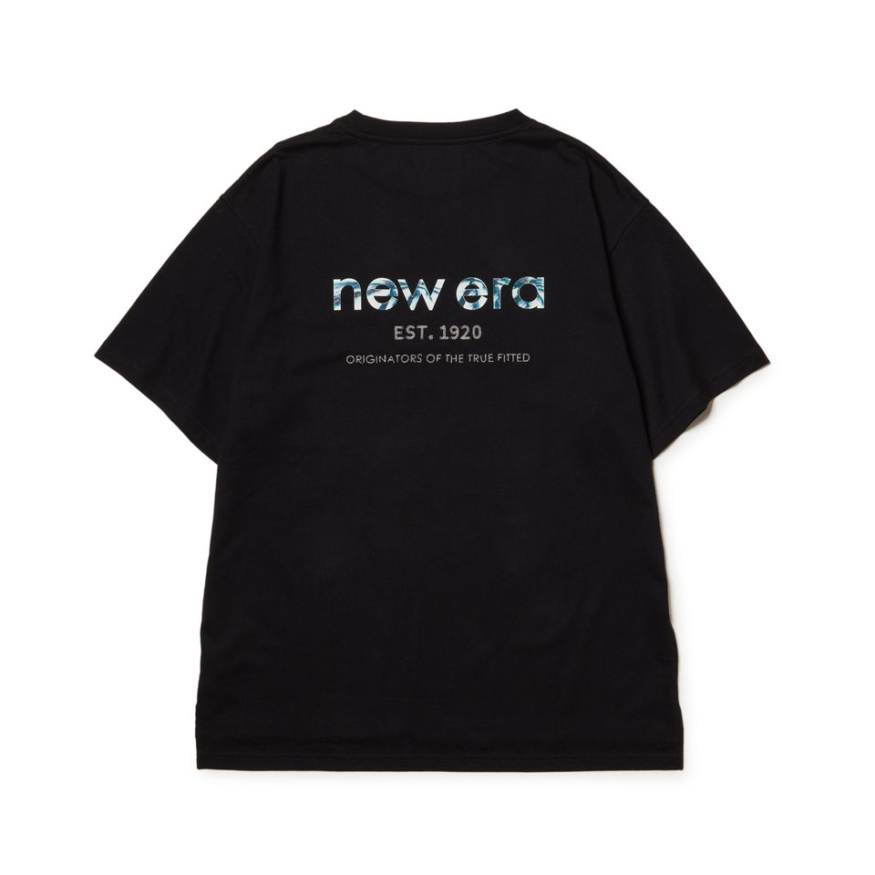 NEW ERA ◆ ROSE ローズ オーバーサイズ Tシャツ ブラック NEW ERA ニューエラ State Flowers レディース 半袖 Tシャツ
