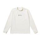 Women's 長袖 ミッドネック ニットジャージー Tシャツ オフホワイト | ゴルフ - 14669803 - S | NEW ERA ニューエラ公式オンラインストア