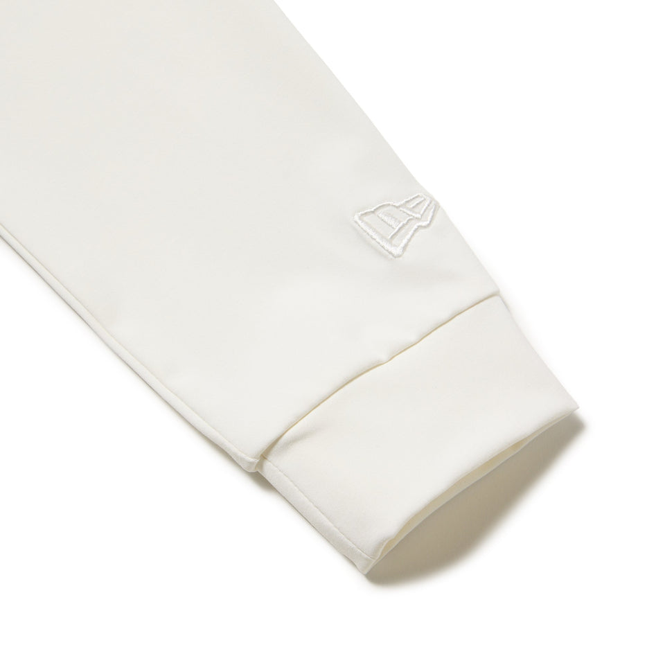 Women's 長袖 ミッドネック ニットジャージー Tシャツ オフホワイト | ゴルフ - 14669803 - S | NEW ERA ニューエラ公式オンラインストア
