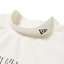 Women's 長袖 ミッドネック ニットジャージー Tシャツ オフホワイト | ゴルフ - 14669803 - S | NEW ERA ニューエラ公式オンラインストア