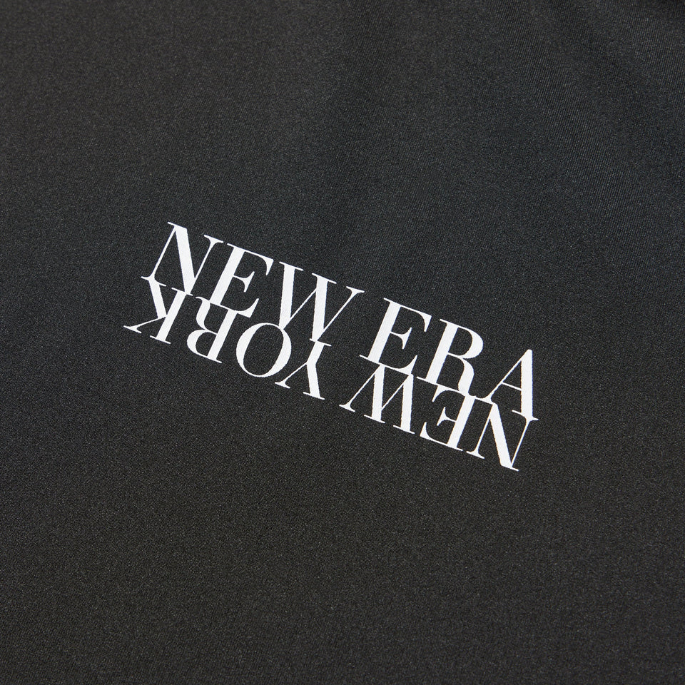 Women's 長袖 ミッドネック ニットジャージー Tシャツ ブラック | ゴルフ - 14669804 - S | NEW ERA ニューエラ公式オンラインストア