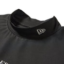 Women's 長袖 ミッドネック ニットジャージー Tシャツ ブラック | ゴルフ - 14669804 - S | NEW ERA ニューエラ公式オンラインストア