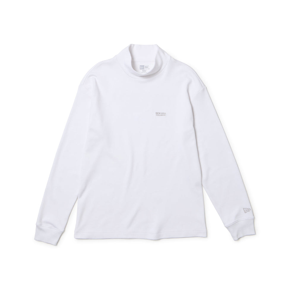 Women's 長袖 ハイネック ウォーム Tシャツ ワードロゴ オフホワイト | ゴルフ - 14669807 - S | NEW ERA ニューエラ公式オンラインストア
