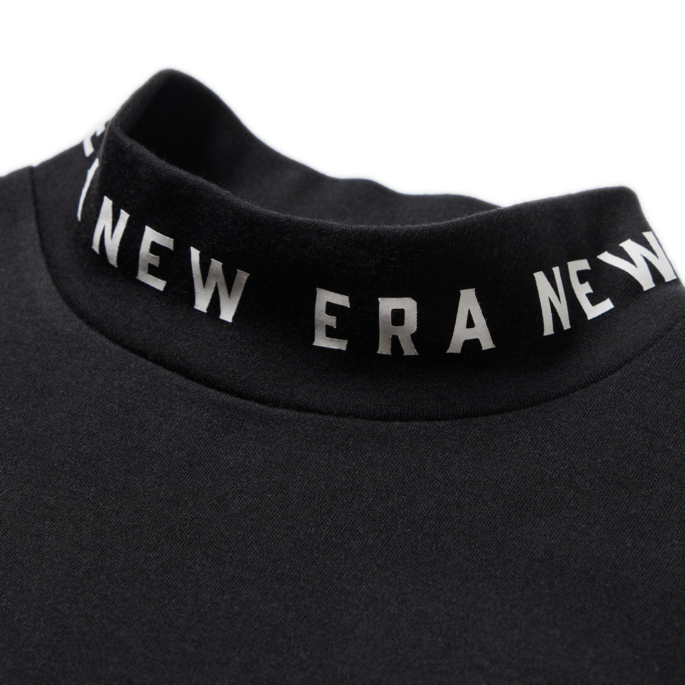 Women's 長袖 ハイネック ウォーム Tシャツ ジャカードロゴ ブラック | ゴルフ - 14669811 - S | NEW ERA ニューエラ公式オンラインストア