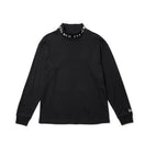 Women's 長袖 ハイネック ウォーム Tシャツ ジャカードロゴ ブラック | ゴルフ - 14669811 - S | NEW ERA ニューエラ公式オンラインストア
