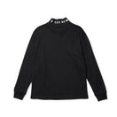 Women's 長袖 ハイネック ウォーム Tシャツ ジャカードロゴ ブラック | ゴルフ - 14669811 - S | NEW ERA ニューエラ公式オンラインストア