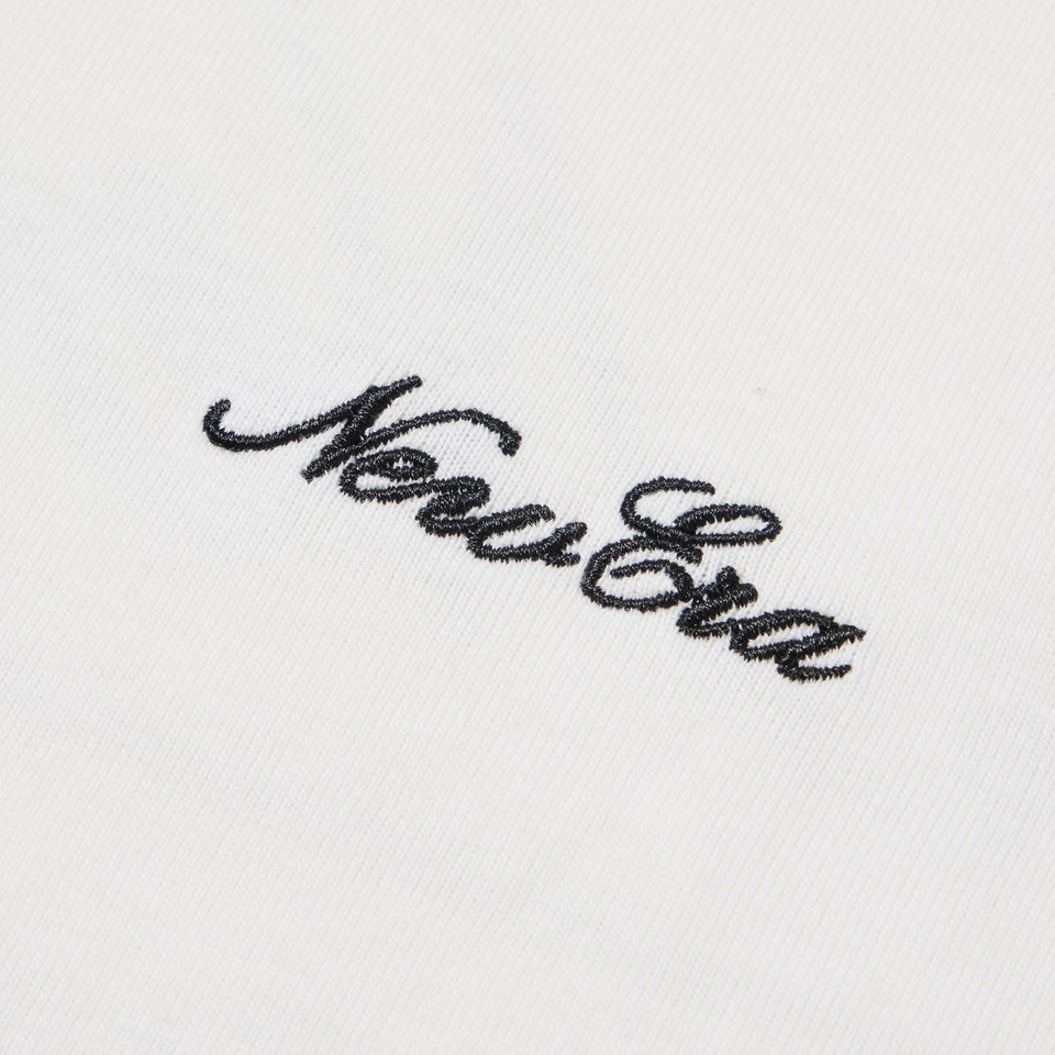 Women's 長袖 オーバーサイズド コットン Tシャツ ホワイト - 14674699 - S | NEW ERA ニューエラ公式オンラインストア