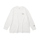Women's 長袖 オーバーサイズド コットン Tシャツ ホワイト - 14674699 - S | NEW ERA ニューエラ公式オンラインストア