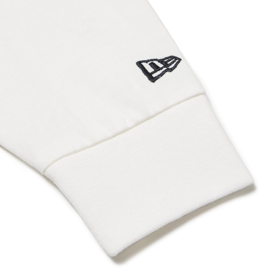 Women's 長袖 オーバーサイズド コットン Tシャツ ホワイト - 14674699 - S | NEW ERA ニューエラ公式オンラインストア