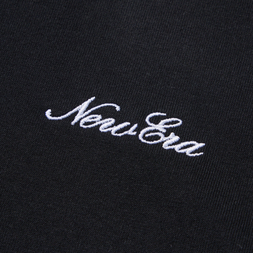 Women's 長袖 オーバーサイズド コットン Tシャツ ブラック - 14674700 - S | NEW ERA ニューエラ公式オンラインストア