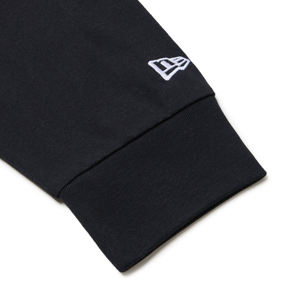 Women's 長袖 オーバーサイズド コットン Tシャツ ブラック - 14674700 - S | NEW ERA ニューエラ公式オンラインストア