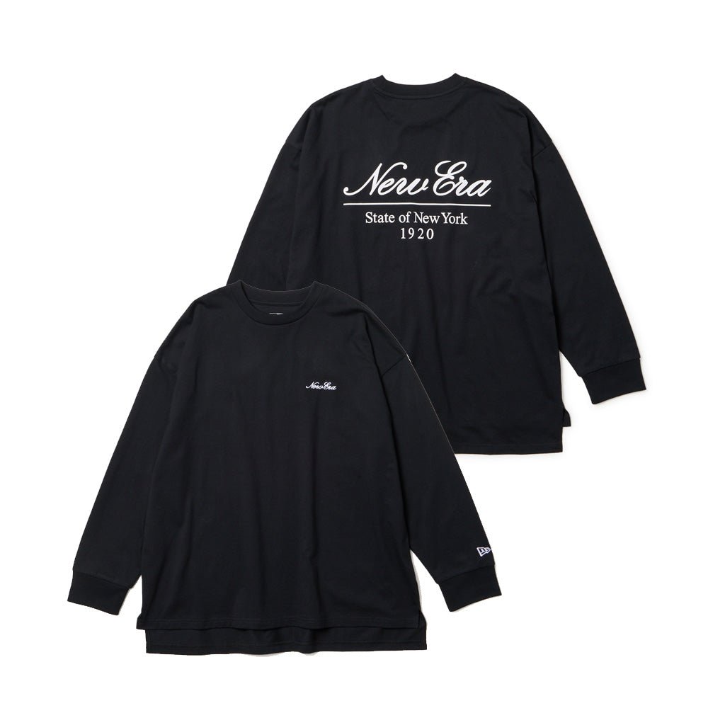 AMERI ブラック 長袖 トップス Sサイズ Women's 長袖 オーバーサイズド コットン Tシャツ ブラック