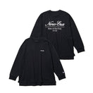 Women's 長袖 オーバーサイズド コットン Tシャツ ブラック - 14674700 - S | NEW ERA ニューエラ公式オンラインストア