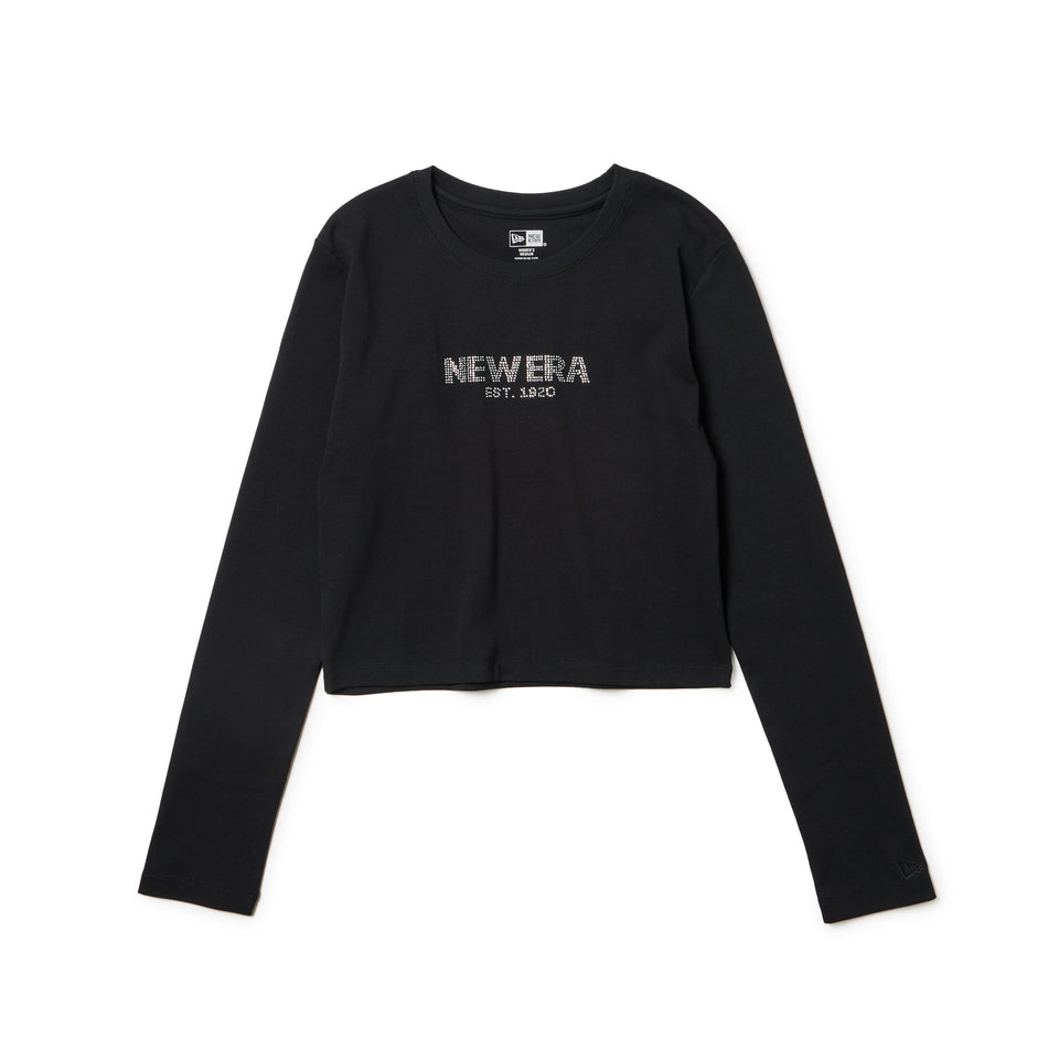 Women's 長袖 ソロナ ミニTシャツ ブラック - 14674702 - S | NEW ERA ニューエラ公式オンラインストア