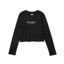 Women's 長袖 ソロナ ミニTシャツ ブラック - 14674702 - S | NEW ERA ニューエラ公式オンラインストア