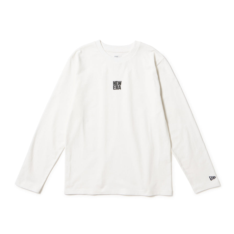 Women's 長袖 ベーシック Tシャツ ホワイト - 14674703 - S | NEW ERA ニューエラ公式オンラインストア
