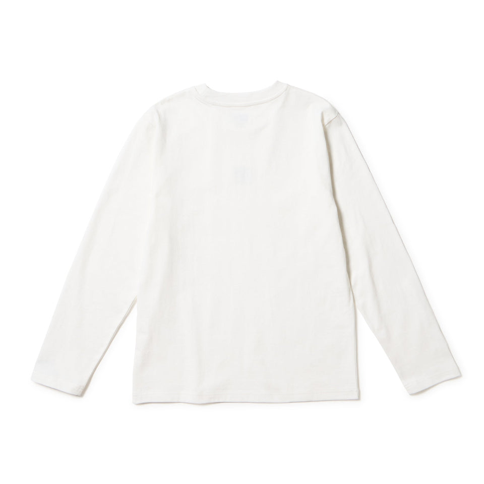 Women's 長袖 ベーシック Tシャツ ホワイト - 14674703 - S | NEW ERA ニューエラ公式オンラインストア