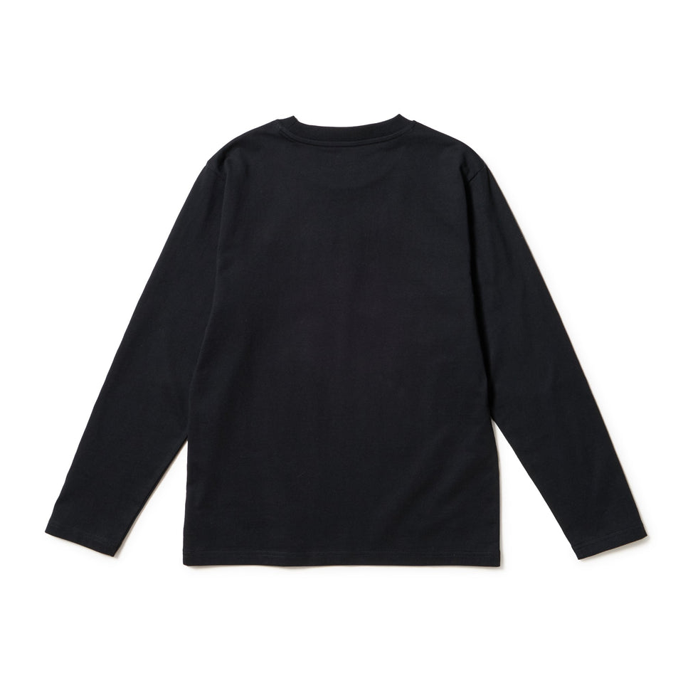 Women's 長袖 ベーシック Tシャツ ブラック - 14674704 - S | NEW ERA ニューエラ公式オンラインストア