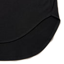 Women's 長袖 ラウンドヘム Tシャツ ブラック | パフォーマンスアパレル - 14674722 - S | NEW ERA ニューエラ公式オンラインストア