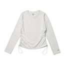 Women's 長袖 サイドストリング Tシャツ オフホワイト | パフォーマンスアパレル - 14674723 - S | NEW ERA ニューエラ公式オンラインストア