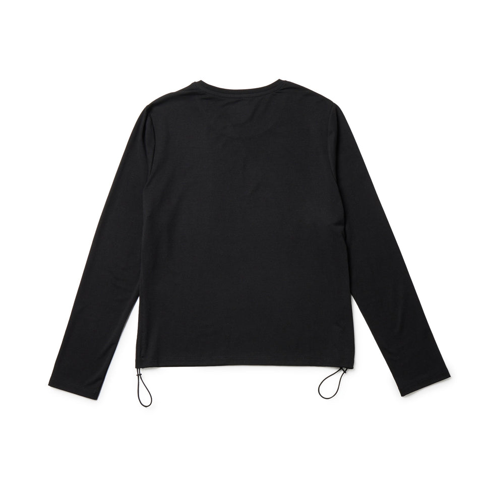 todo ブラック 長袖 トップス 新品】Oneearth ブラック長袖トップス - メルカリ
