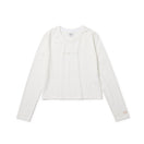Women's 長袖 ショートレングス Tシャツ オフホワイト | パフォーマンスアパレル - 14721909 - S | NEW ERA ニューエラ公式オンラインストア