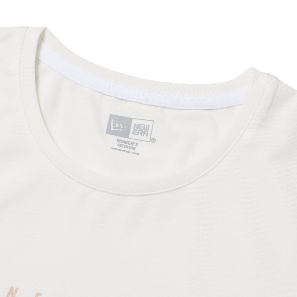 Women's 長袖 ショートレングス Tシャツ オフホワイト | パフォーマンスアパレル - 14721909 - S | NEW ERA ニューエラ公式オンラインストア