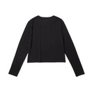 Women's 長袖 ショートレングス Tシャツ ブラック | パフォーマンスアパレル - 14721910 - S | NEW ERA ニューエラ公式オンラインストア