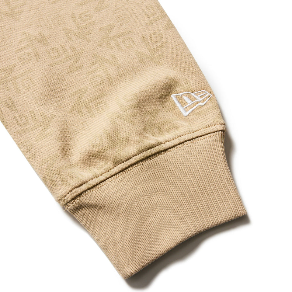 【ゴルフ】Women's 長袖 ハイカラー パフォーマンス Ｔシャツ All Over カーキ - 14326365 - S | NEW ERA ニューエラ公式オンラインストア