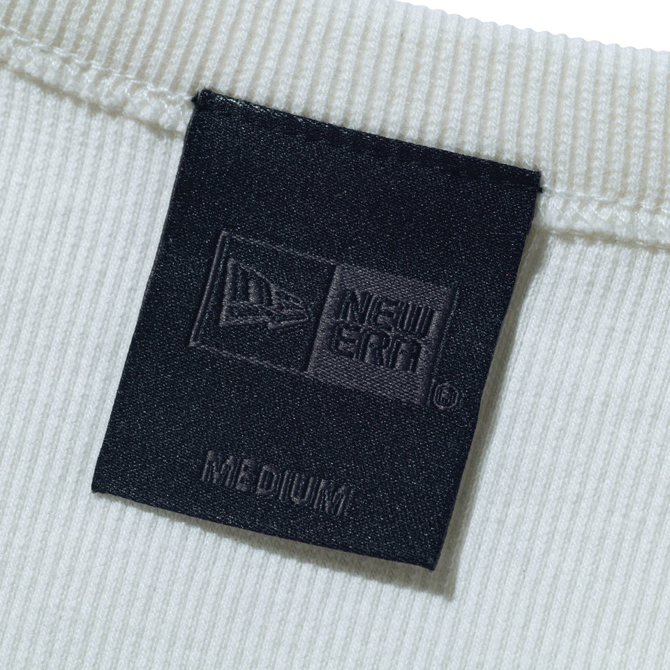 Women's 半袖 クロップド リブTシャツ BLACK LABEL SS25 オフホワイト - 14666328 - S | NEW ERA ニューエラ公式オンラインストア